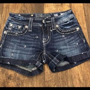 Girls Miss Me Jean shorts